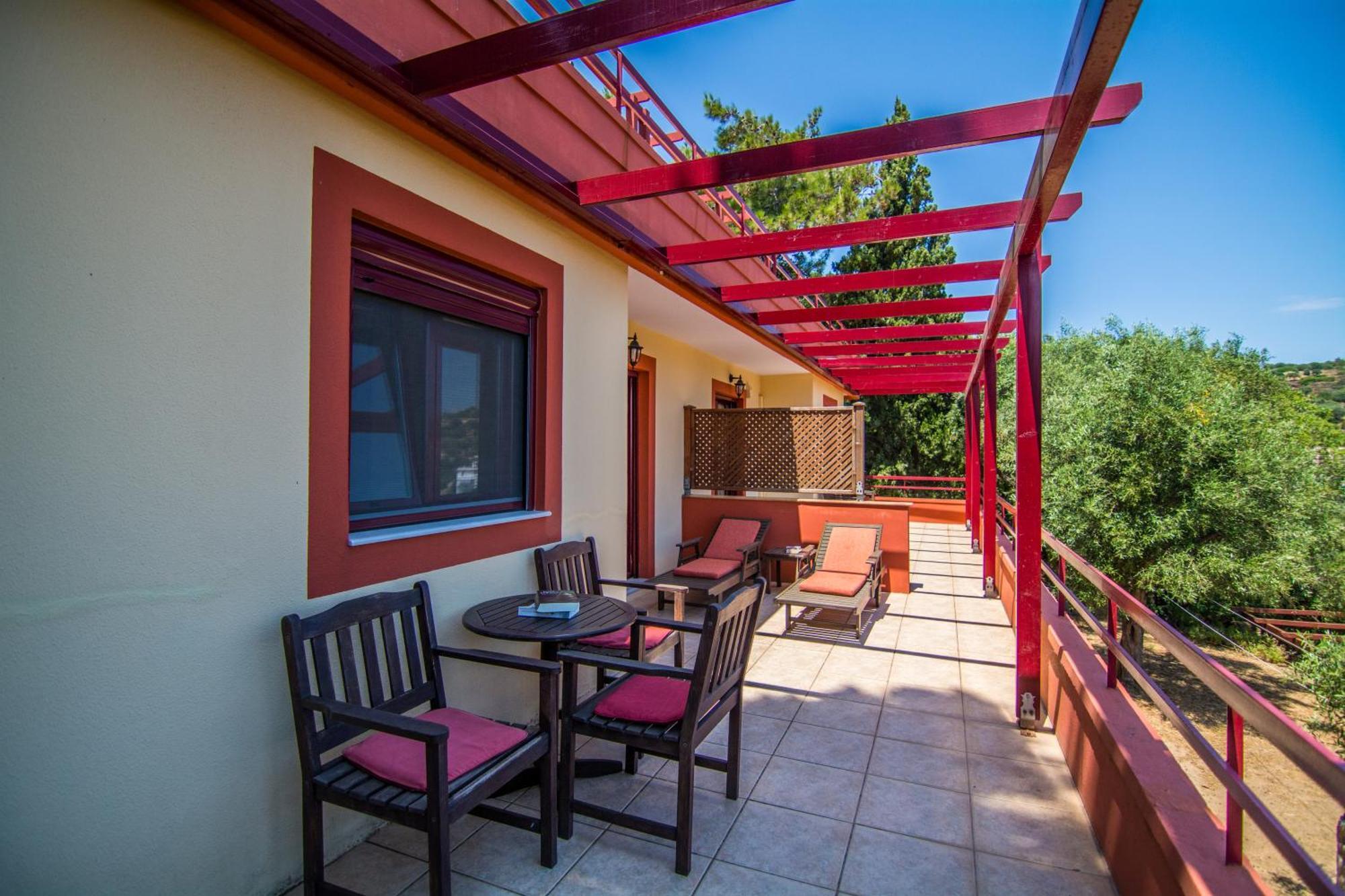 Aeriko Benovias Rooms & Apartments Karfas Luaran gambar