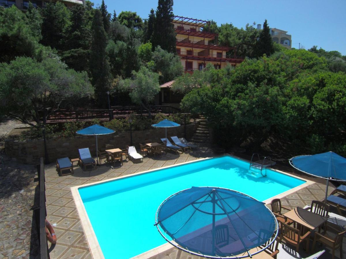 Aeriko Benovias Rooms & Apartments Karfas Luaran gambar